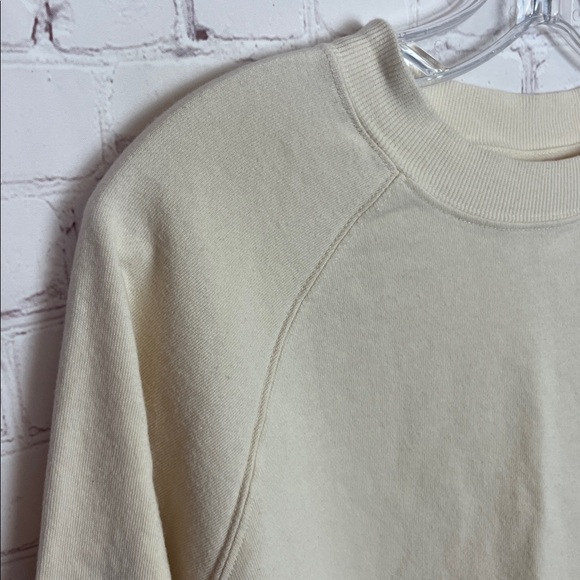 Vuori Cream Crewneck Terry Sweatshirt - Picture 6 of 11